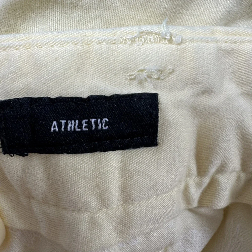 Bonobos Pants Mens 40x30 Yellow Athletic Fit Stretch Chino Casual Lightweight